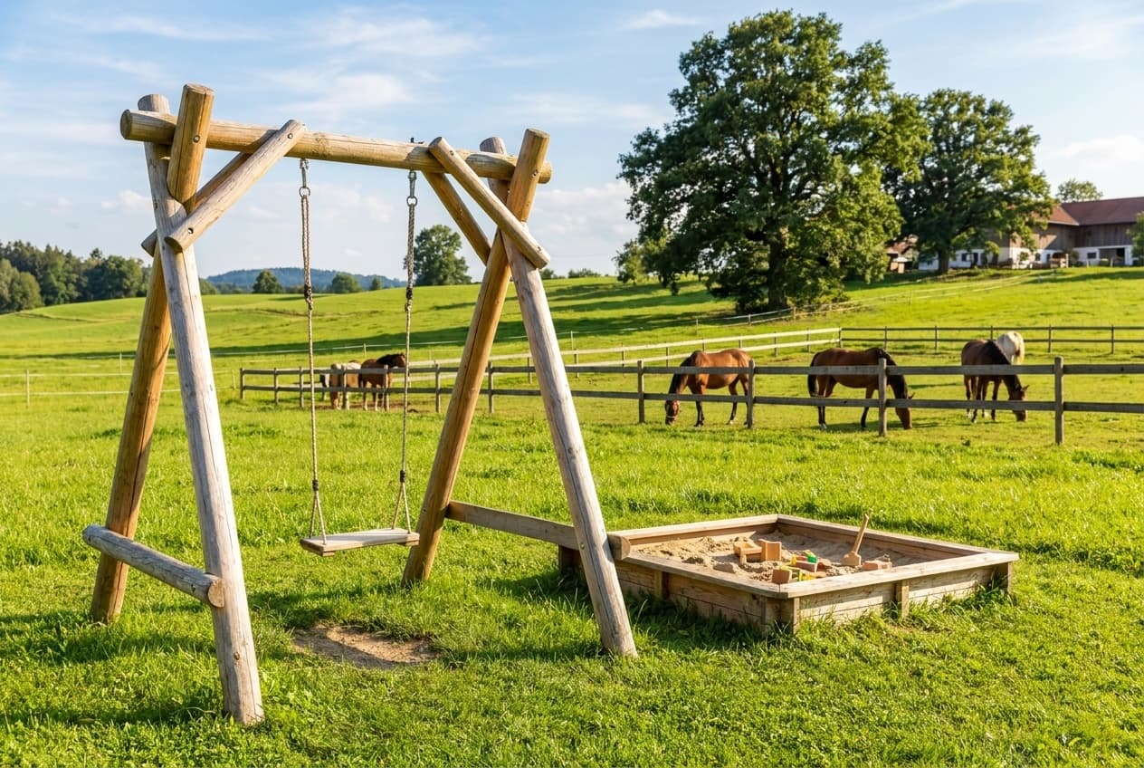 Kinderspielplatz auf der Hofwiese